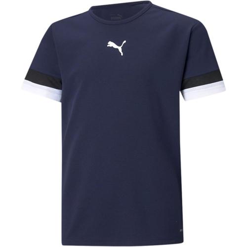 camisa puma teamrise jersey jr