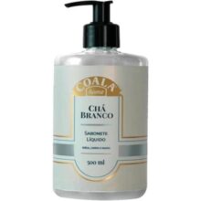 2 Unidades — Coala Sabonete Liquido Maos e Corpo Limpa Hidrata Perfuma 500ml Cha Branco