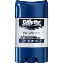 2 Unidades — Gillette Desodorante Gel Antitranspirante Antibacterial 82G