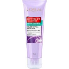 2 Unidades — L’Oréal Paris Gel de Limpeza Antioleosidade Revitalift Hiaurônico, 80g