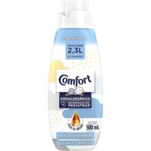 4 Unidades — Comfort Amaciante Concentrado Puro Cuidado 500 Ml 500 Ml