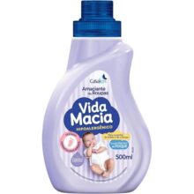 6 Unidades — Casa Km Amaciante Vida Macia Glicerina & Amêndoas 500Ml