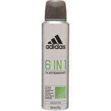 Adidas Desodorante Masculino Aerossol Antitranspirante 6 in 1 150ml