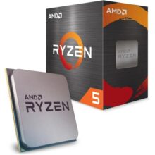 AMD Ryzen 5 5600 6-Core, 12-Thread Unlocked Desktop Processor with Wraith Stealth Cooler