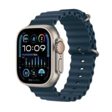 Apple Watch Ultra 2 49mm GPS + Cellular Case de Titânio Pulseira Oceano Azul – MREG3BZ/A