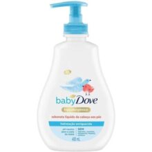 Baby Dove Sabonete Líquido Da Cabeça Aos Pés Hidratação Enriquecida 400Ml