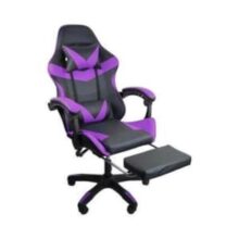 Cadeira Gamer Stillus Ergonômica Com Apoio Para Os Pés – Roxo