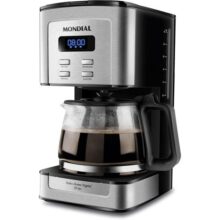 Cafeteira Elétrica Dolce Arome Digital, Mondial, 220V, 800W, Preto/Inox – C-44-32X-SDI