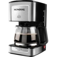 Cafeteira Elétrica Dolce Arome, Mondial, Preto/Inox, 550W, 110V – C-43-20X-SI