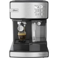 Cafeteira Espresso Oster Nova PrimaLatte Inox – 127V