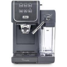 Cafeteira Espresso Oster PrimaLatte Touch, 220V, BVSTEM6801M Cinza