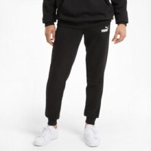 Calça Moletom Puma Essential Slim Tr Masculina – Preto