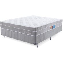 Cama Box com Colchão Casal Premium Molas Ensacadas com Espuma D33 Astronasa 138x188cm BF Colchões