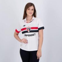 Camisa Camisa Fem. Nb Home Spfc 2024 Torcedor C/P New BalanceFeminino