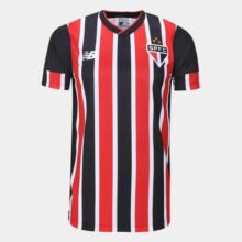 Camisa São Paulo II 24/25 s/n Torcedor New Balance Masculina – Vermelho+Branco