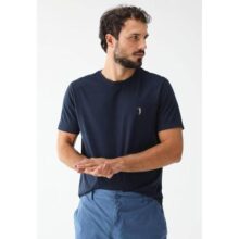 Camiseta Aleatory Reta Mini Icon Azul-Marinho