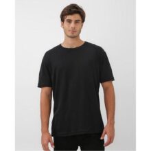 Camiseta Masculina Relaxed Texturizada Preta