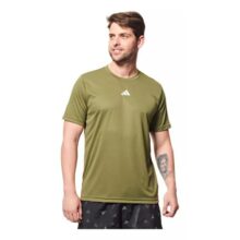 Camiseta Masculina Treino Básica De Poliéster adidas