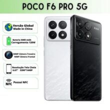 Celular Xiaomi POCO F6 PRO | Câmera 50MP, Processador Qualcomm SM8550-AB Snapdragon 8 Gen 2 (4 nm), Bateria 5000mAh