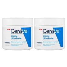 CeraVe Kit com Dois Cremes Hidratantes – Cuidados com o Corpo