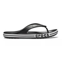 Chinelo Crocs Bayaband Flip Black/white