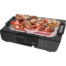 Churrasqueira Elétrica Cadence Grill Menu, 110V, Preto, GRL810