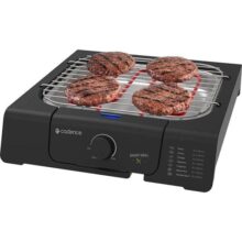 Churrasqueira Grill Eletrica Cadence Short, 1200W, Preto, 110V, GRL805