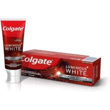 Colgate Creme Dental Clareador Luminous White Carvão Ativado 70G