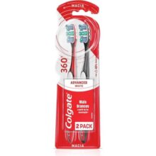 Colgate Escova Dental 360º Luminous White 2unid Promo Leve 2 Pague 1 Cores Sortidas.