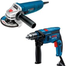 Combo Bosch Furadeira GSB 13RE + Esmerilhadeira GWS 850 127V