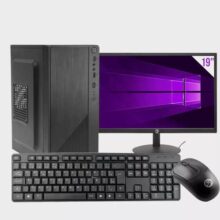 Computador Completo Intel I5, 8gb Ram, Ssd 256, Monitor 19