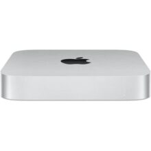 Computador Mac mini da Apple Chip M2 da Apple com CPU de 8 núcleos e GPU de 10 núcleos com 2023: 8GB de Memória unificada, de 512 GB de armazenamento SSD, Ethernet Gigabit.