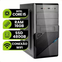 Computador Pc Cpu Intel Core I5 16gb Ram Ssd 480gb Wifi Windows 10