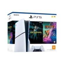 Console Playstation 5 Slim Com Leitor + Jogos Returnal + Ratchet & Clank