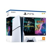 Console PlayStation 5 Slim Sony SSD 1TB Com Controle Sem Fio DualSense Branco + 2 Jogos – 1000038899