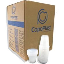 COPO DE PLÁSTICO DESCARTÁVEL PS 180ml 25×100