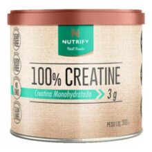 Creatina Monohidratada 100% Creatine Nutrify 300g