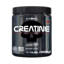 Creatina Monohidratada Pote 300g – Black Skull