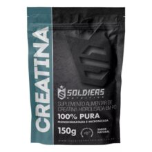 Creatina Pura Monohidratada 150g Soldiers Nutrition Sem sabor