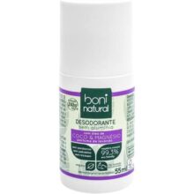 Desodorante Roll-On sem Alumínio, Natural, Vegetal e Vegano, Coco e Magnésio, com Perfume Suave de Lavanda, Boni Natural, 55ml