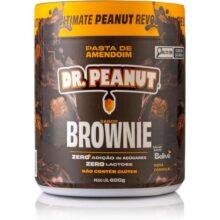 Dr Peanut Pasta De Amendoim Sabor Brownie Com Whey Protein 600G Dr. Peanut