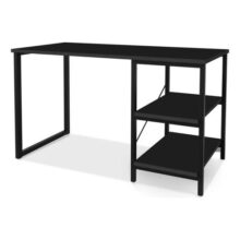 Escrivaninha Star Steel Mobile Star mdf/aco de 120cm x 74cm x 45cm Preto