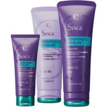 Eudora Kit Siàge Hidratação Micelar: Shampoo 250ml + Condicionador 200ml + Leave-In 100ml