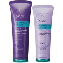 Eudora Kit Siàge Hidratação Micelar: Shampoo 250ml + Condicionador 250ml