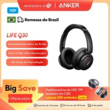 Fone de Ouvido Anker Soundcore Life Q30 Cancelamento Ativo de Ruído