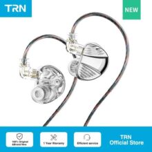 Fones de ouvido TRN V10 PRO 2BA + 2DD Driver dinâmico duplo e fones de ouvido intra-auriculares híbridos de armadura balanceada dupla