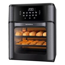 Fritadeira Air Fryer Forno Oven 12l Mondial Afon-12l-bg Preto