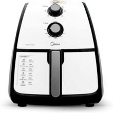 Fritadeira Airfryer Sem Óleo, 4L, Branco, 127V, Midea