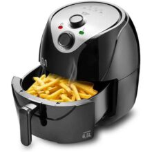 Fritadeira Elétrica Air Fryer 6,5L 1800W 220V Preto Multi – GO218