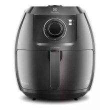 Fritadeira Elétrica Airfryer Sem Óleo Electrolux 5,0L Cesto Removível Grafite Com Timer 1700W EAF50 Efficient Por Rita Lobo​ 110v